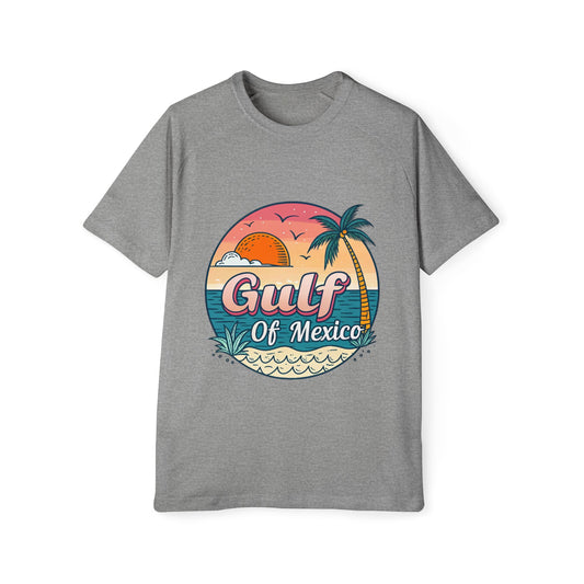 Gulf of Mexico Men's Raglan T-Shirt - Beach Vibes Travel Tee